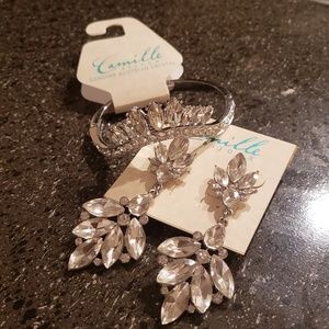 Earrings & bracelet